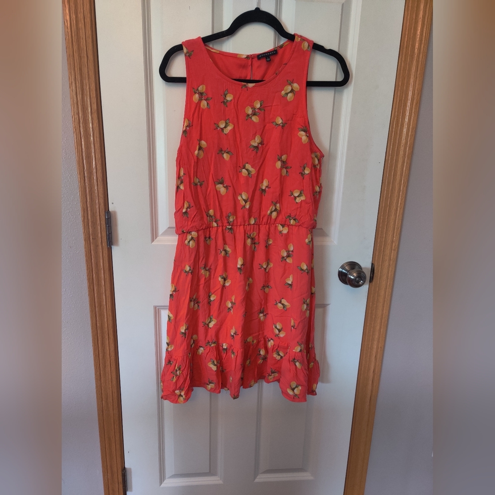 Lemon Printed Dress